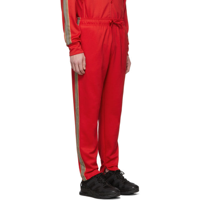 BURBERRY Red Icon Stripe Sorrento Lounge Pants