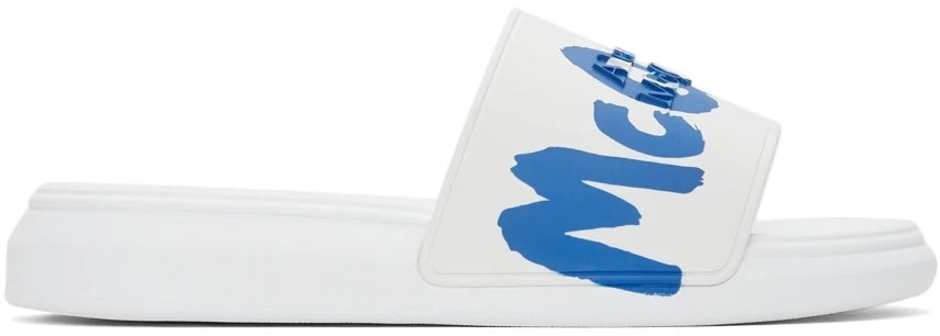 ALEXANDER MCQUEEN Graffiti Logo Slides