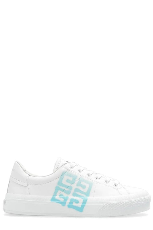 GIVENCHY  Men's City Sport 4G Low-Top Leather Sneakers