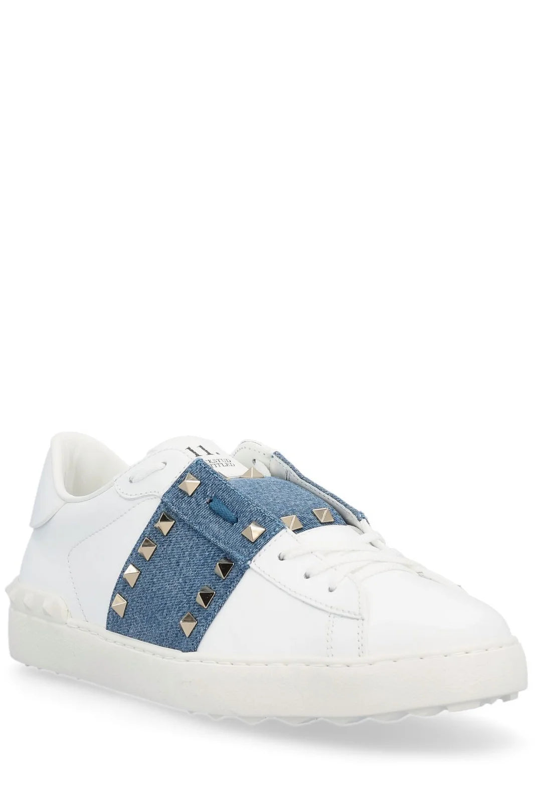 VALENTINO GARAVANI Rockstud Untitled Lace-Up Sneakers