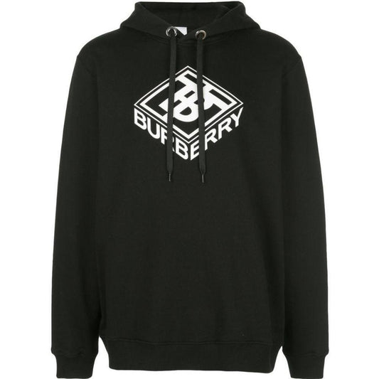 Burberry Black TB Logo Hoodie