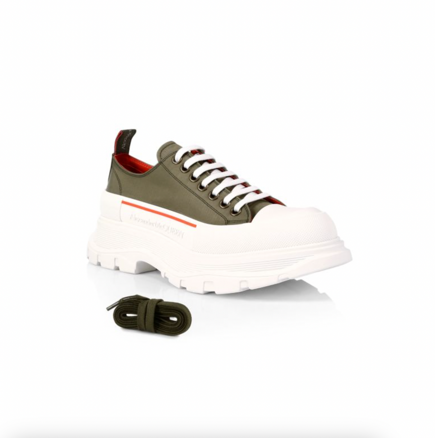 ALEXANDER MCQUEEN Tread Slick Lace Up Sneakers