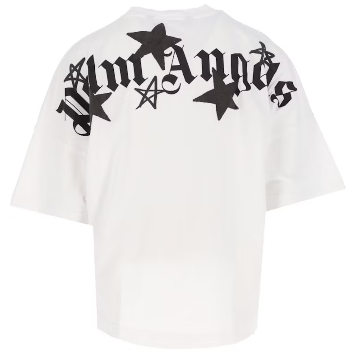 PALM ANGELS  Men's Hooting Stars Printed T-Shirt