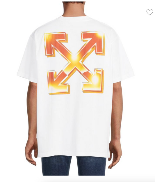 OFF-WHITE Drop Shoulder Logo Tee