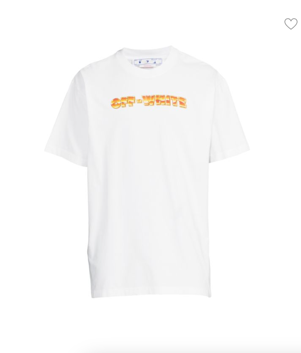 OFF-WHITE Drop Shoulder Logo Tee