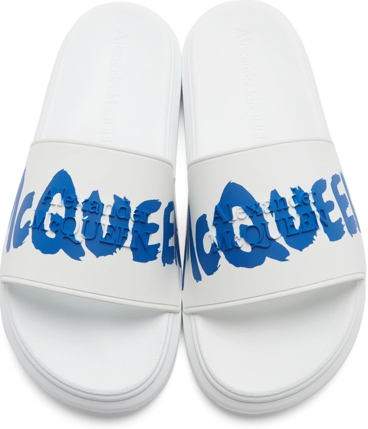 ALEXANDER MCQUEEN Graffiti Logo Slides