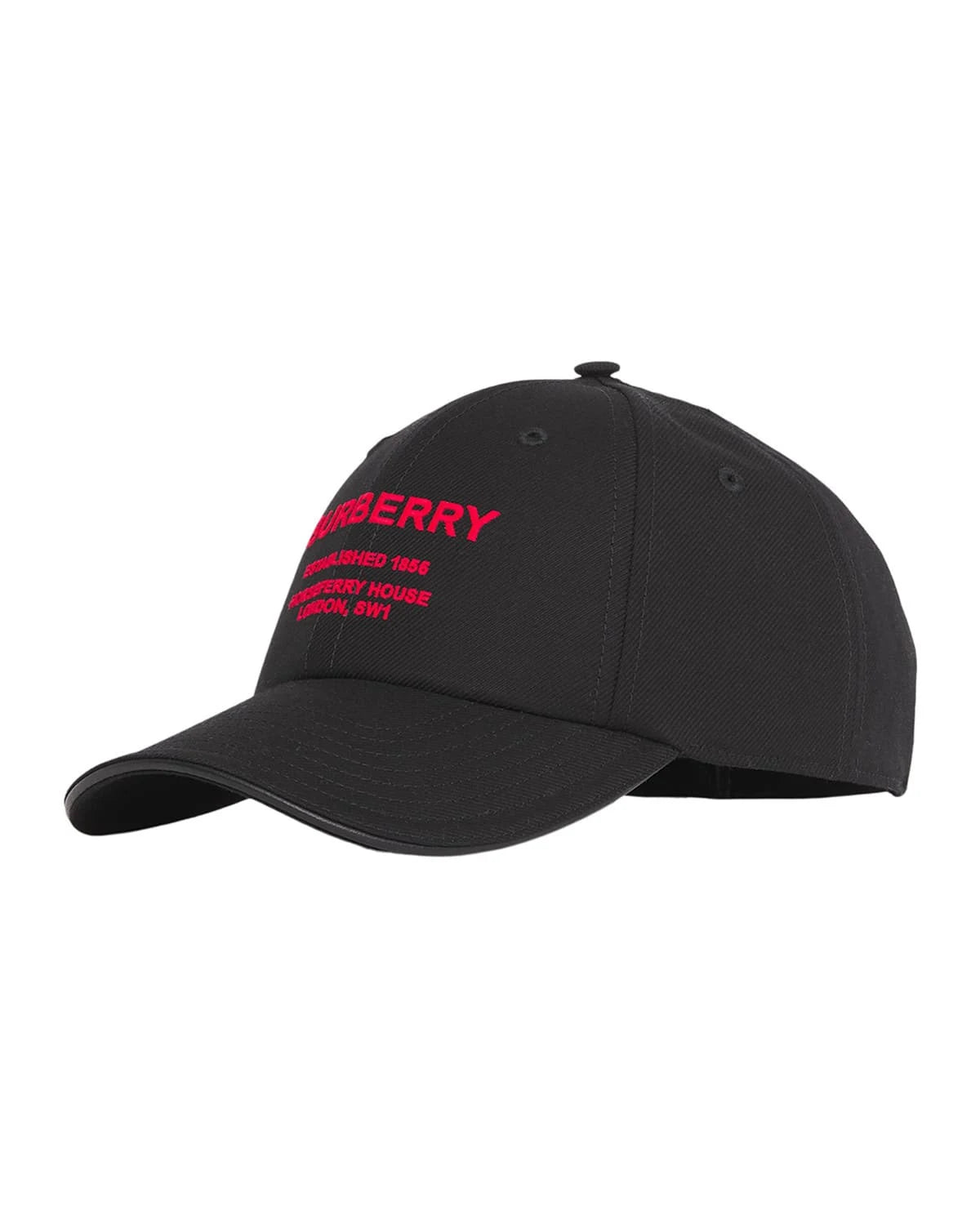 BURBERRY Horseferry Motif Cotton Twill Baseball Cap